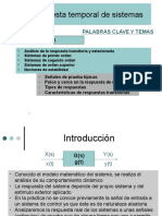 Análisis de la respuesta dinámica de sistemas