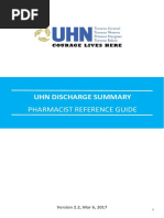 UHN DS Pharmacy Ref Guide v2.2