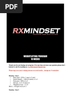Download 16 Week Weightlifting Rxmindset by RxMindset SN358772271 doc pdf