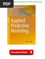 Download Applied-Predictive-Modeling-PDF-Downloadpdf by liliana stark SN358773129 doc pdf