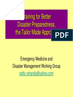 SHOCK BALI - Training For Better Disaster Preparedness, The Tailor