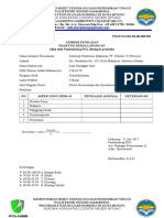 Format Penilaian Internship Jadi