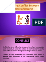Conflict Between Nurse and Client