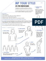 A4DontCrampYourStyleWarmUps BAPAMFactsheet PDF