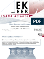 Implementing A Data Governance Program - Chalker 2014 PDF