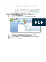 Cara Membagi Satu Kertas Menjadi Dua Halaman Di Microsoft Word