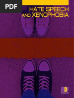 Hate speech and xenophobia. Media monitoring report 2014-2015