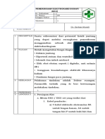 Sop Pemeriksaan Electrokardiografi (Ekg)