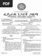 Proclamation Ethiopian Labour Law | PDF | Labour Law | Employment