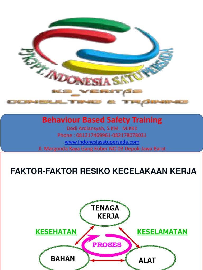 Behavior Based Safety Training Guide | PDF