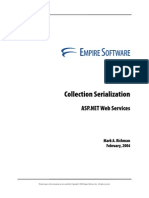 Collection Serialization: Mark A. Richman February, 2004