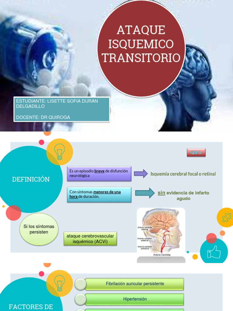 Ataque Isquemico Transitorio Sistema cardiovascular Enfermedades