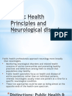 Public Health Aspect and Neurological Disorders