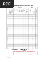 Monthly Product Inventory Template