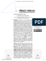 Revista El Arbol - Sexta Edición, Abril 2012 - Gran Vidrio. Fragmentacion