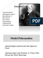 Model Psikoanalisa