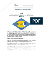 Informativo Prova Brasil SEDUC/MT