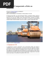 Concreto Compactado a Rolo Ou Rollcrete