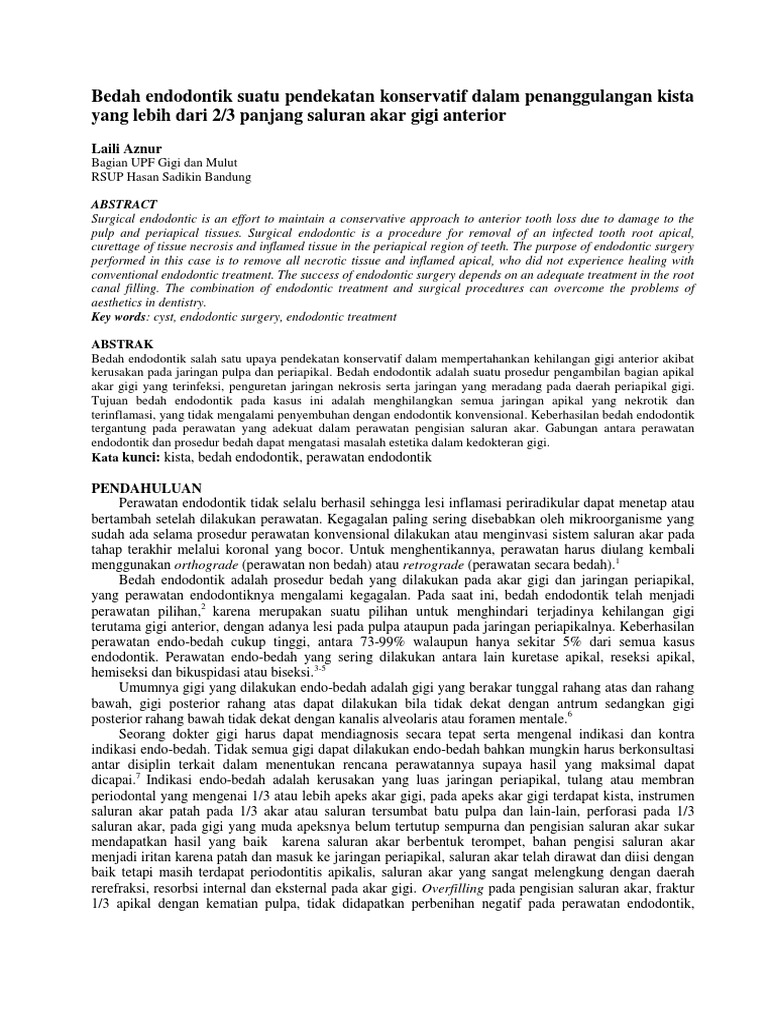 Jurnal Bedah Endo