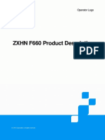 ZXHN F660 Product Description