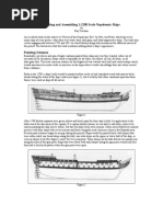 Painting and Assembling 1:1200 Scale Napoleonic Ships