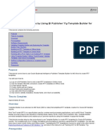 Creating RTF Templates by Using BI Publisher 11g Template Builder For Word