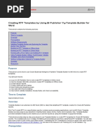 Creating RTF Templates by Using BI Publisher 11g Template Builder for Word