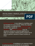 Building Insulation