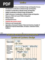 Tactical Missile Design Integration Summary Lessons Learned References Bibliography