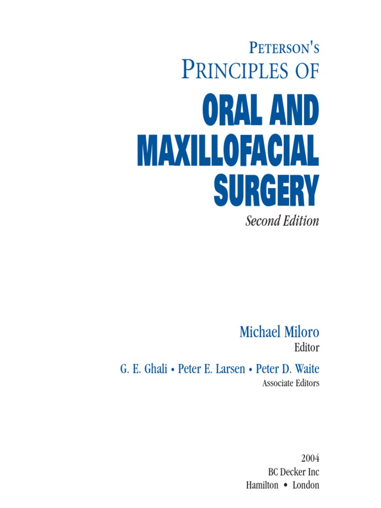 Volume 1 PDF PDF Dental Degree Oral And Maxillofacial Surgery