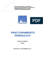 Fracturamiento Hidráulico