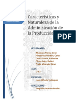 Administracion de La Prodcuccion