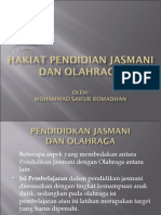 Hakiat Pendidian Jasmani Dan Olahraga