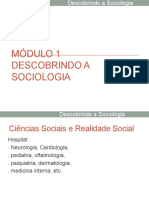 Módulo 1 - Descobrindo a Sociologia