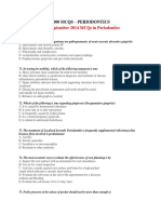 1000 Mcqs - Periodontics Plus September 2014 Mcqs