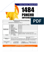 1484 Ficha Tecnica Poncho Impermeable