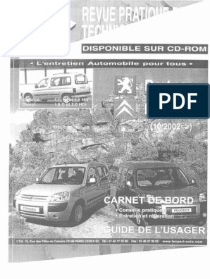 Citroen Berlingo Peugeot Partner Pdf | Pdf