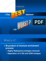 Depleted Uranium: The Element