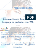 Intervención Del Terapeuta Del Lenguaje en Pacientes Con TEA-3