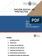 Evaluación social de proyectos optimizada para