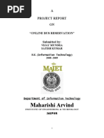 Download Online Bus Reservation- A Project Report by mundravijay SN35883362 doc pdf