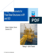 Design Requirements for Fixed Offshore p