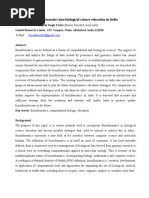 Download Bioinformatics In India by Brijesh Singh Yadav SN35883871 doc pdf