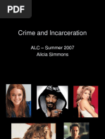 ALC - Crime and Incarceration Lecture Slides