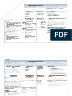 Planificación (II Nivel) Abril Ciencias 2017