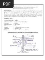 Electronic Toe Load Measuring Device