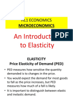 Introduction To Elasticity-Short Version