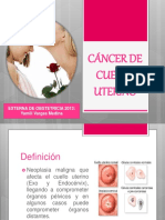CANCER DE CUELLO UTERINO Yamili Vargas Medina PDF
