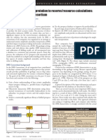 Relating Seismic Interpretation to Reserve Resource Calculations