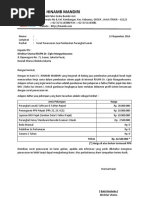 Draft Surat Penawaran E-Faktur Report